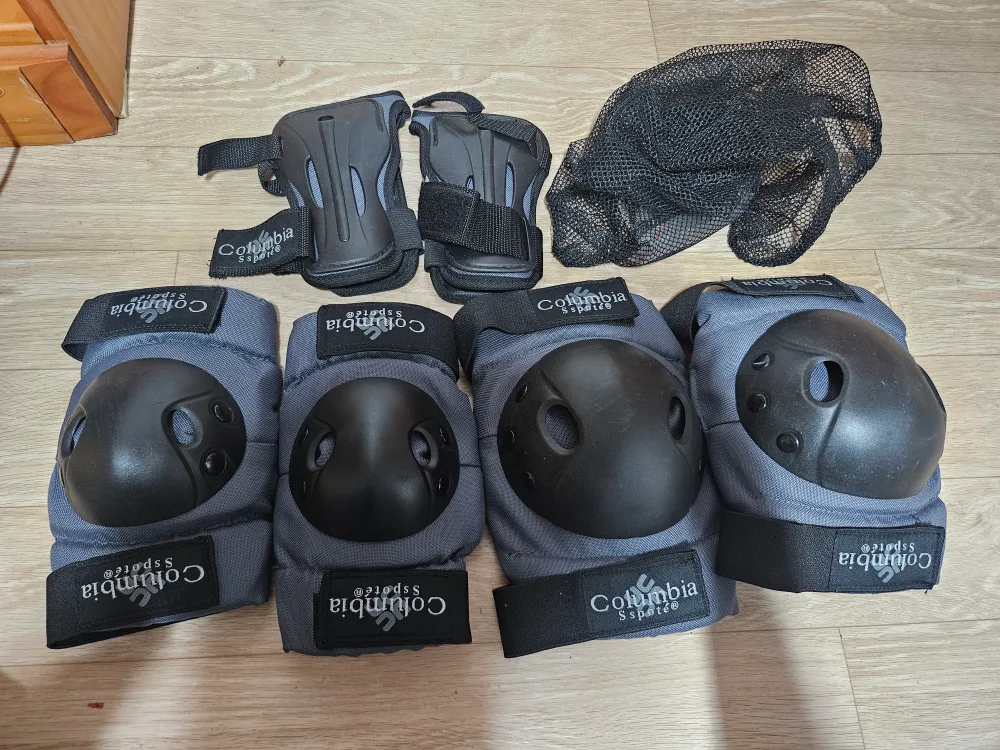 컬럼비아 보호대 세트 중고