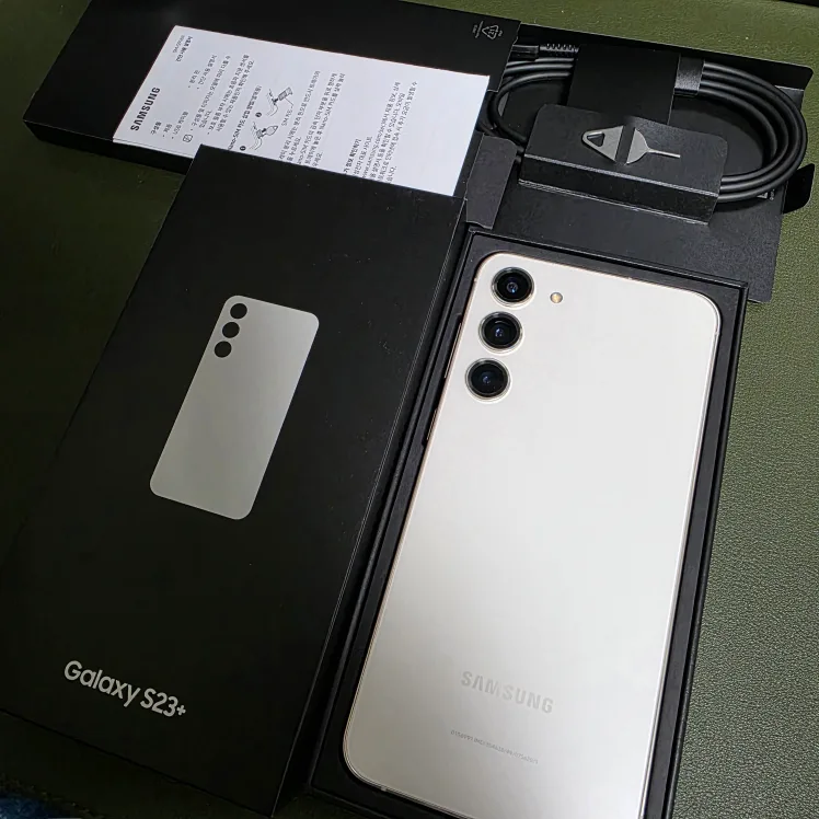 S23 플러스 512GB 풀박 + 정품 필름 1매