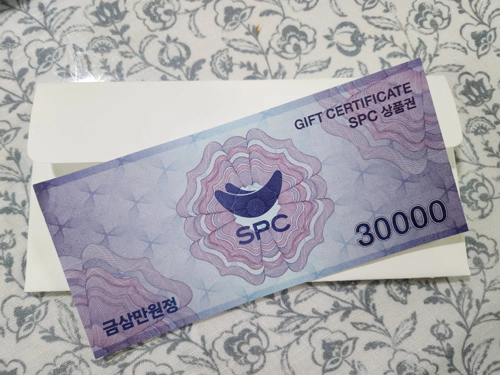 SPC 상품권 3만원 판매합니다