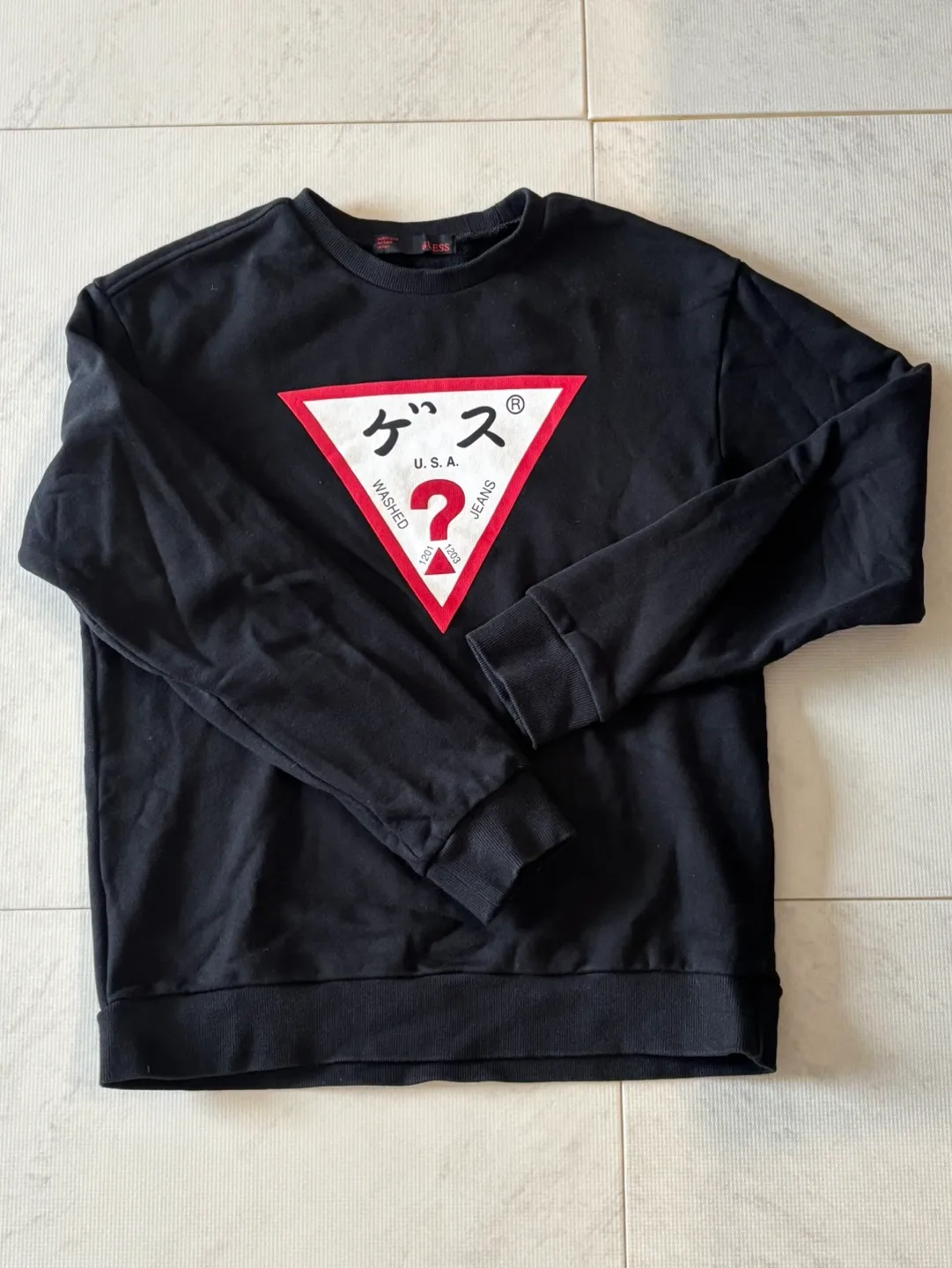 (중고) 게스 맨투맨