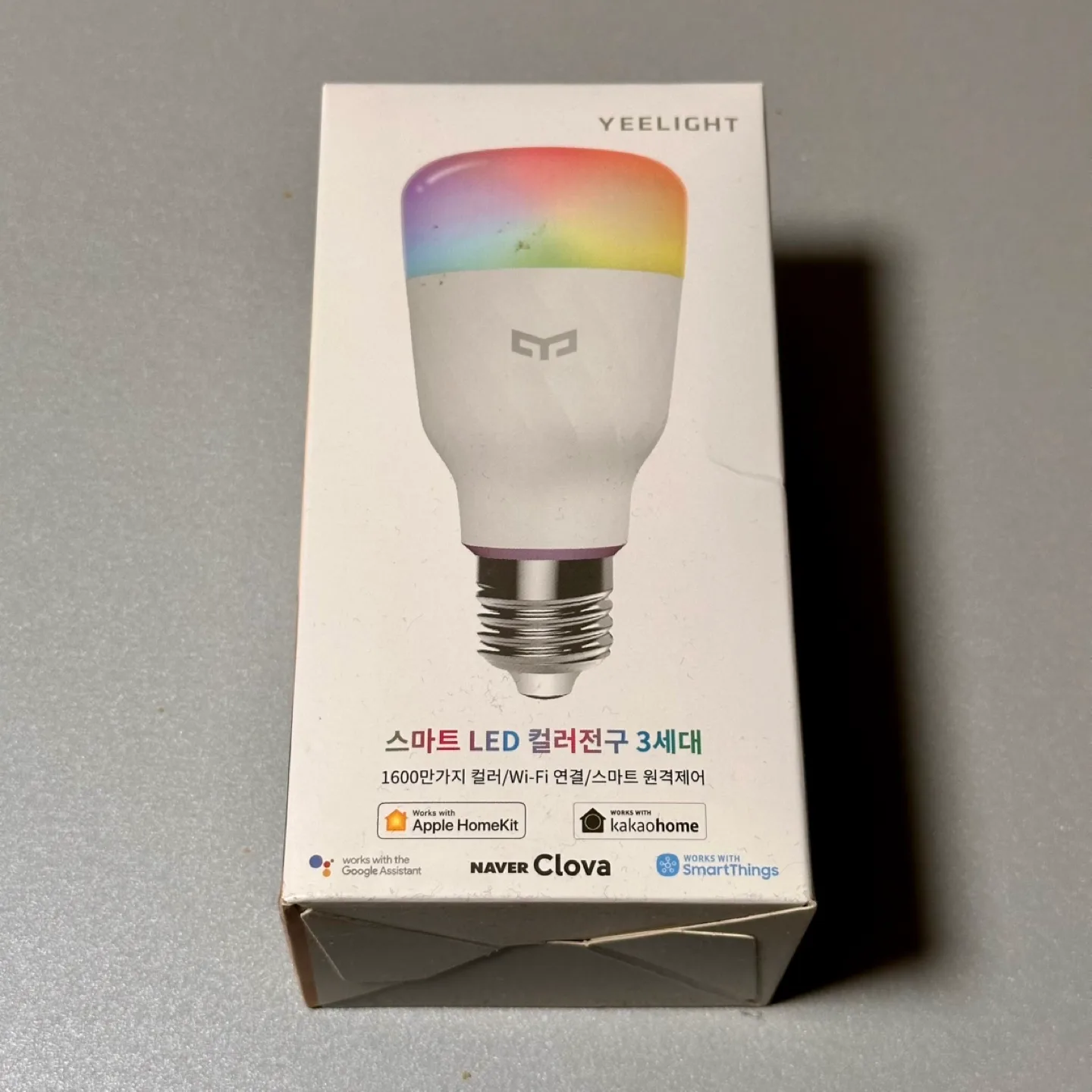 샤오미 이라이트 스마트전구 국내 발매판 미개봉 미사용 새제품