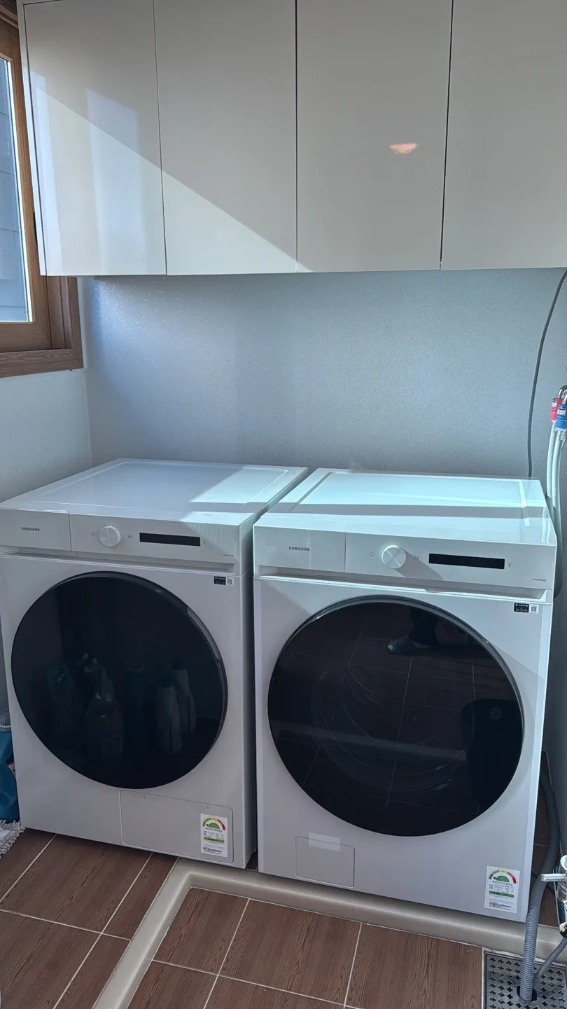 삼성 비스포크 그랑데AI 세탁기 건조기 미사용 새제품