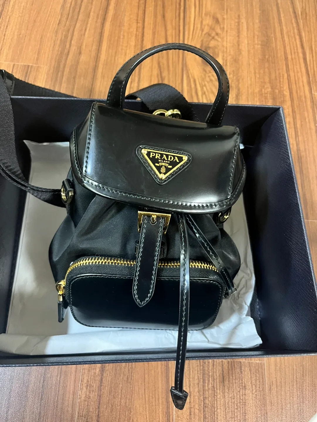 프라다 미니 백팩형백