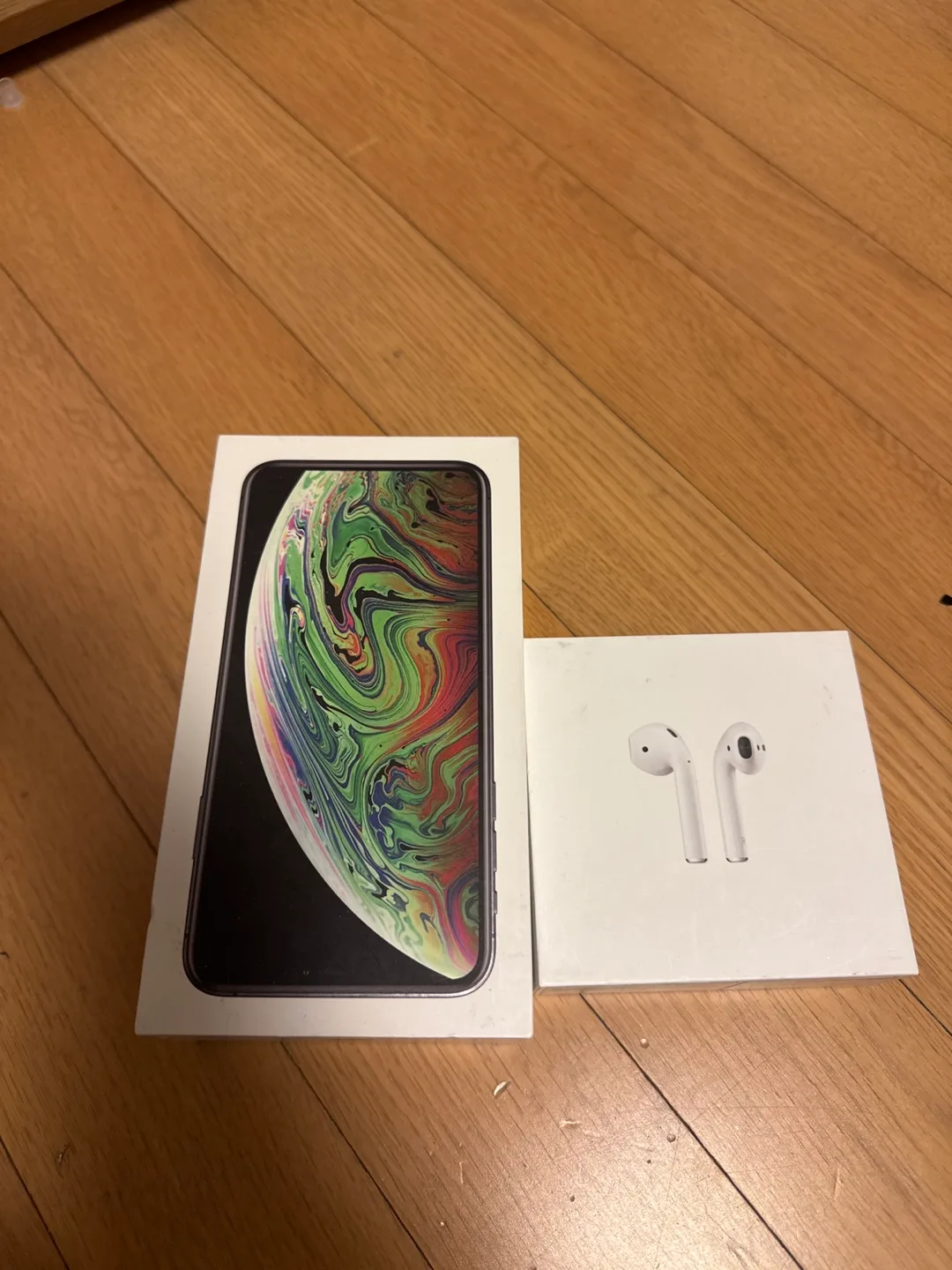 에어팟 2새대 박스/ 아이폰 XS Max 박스 팝니다