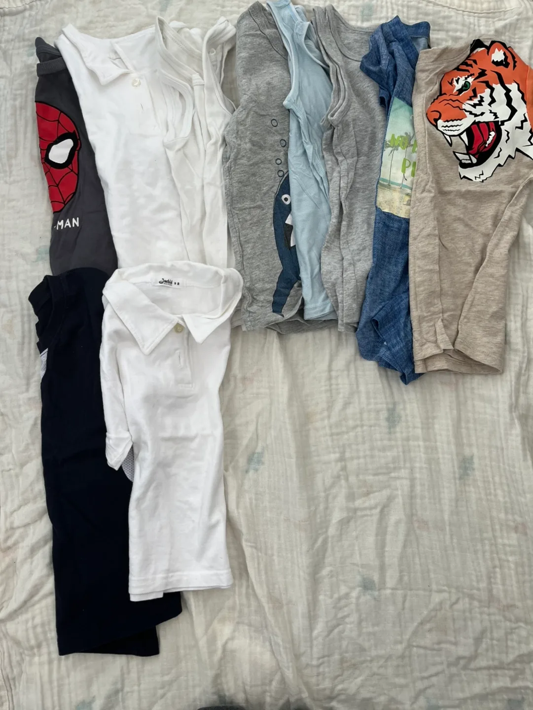 5세 중고 아이옷 일괄드림 반팔