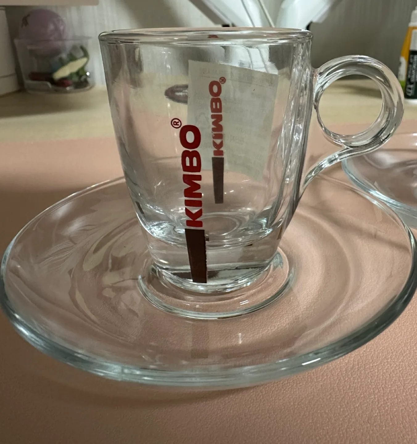 새제품/킴보 에스프레소 룽고 커피 잔 2세트