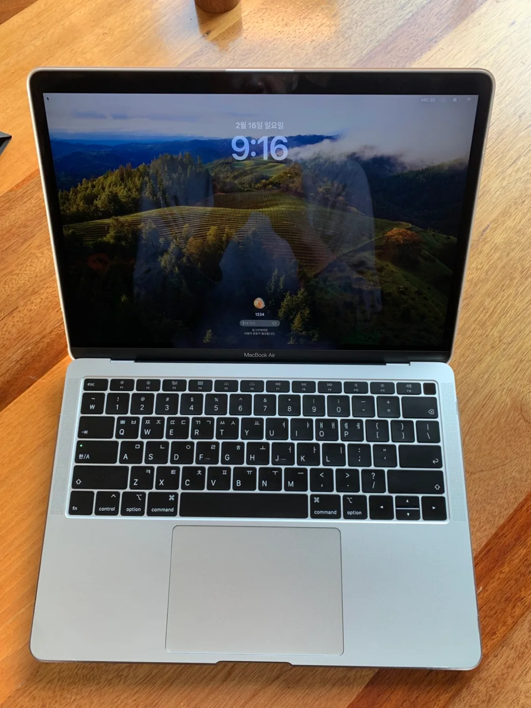 맥북에어 13인치 2018 128GB