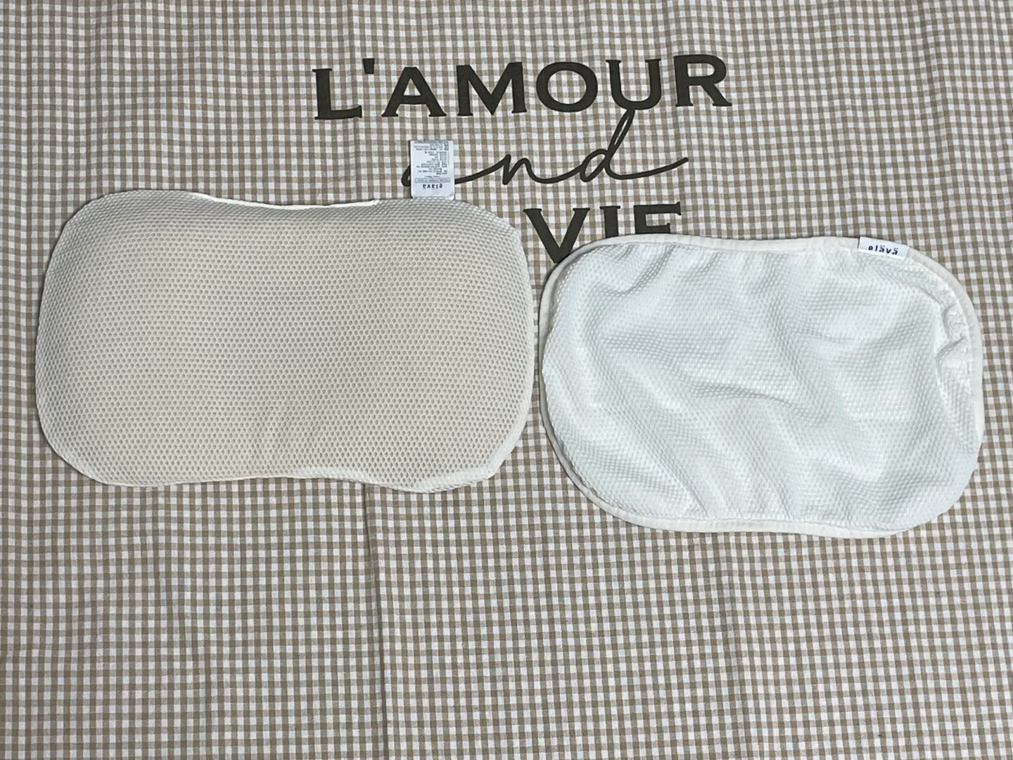 “아기 두상 지킴이 편안함과 통기성! 엘라바 아기 베개 중고 판매합니다”