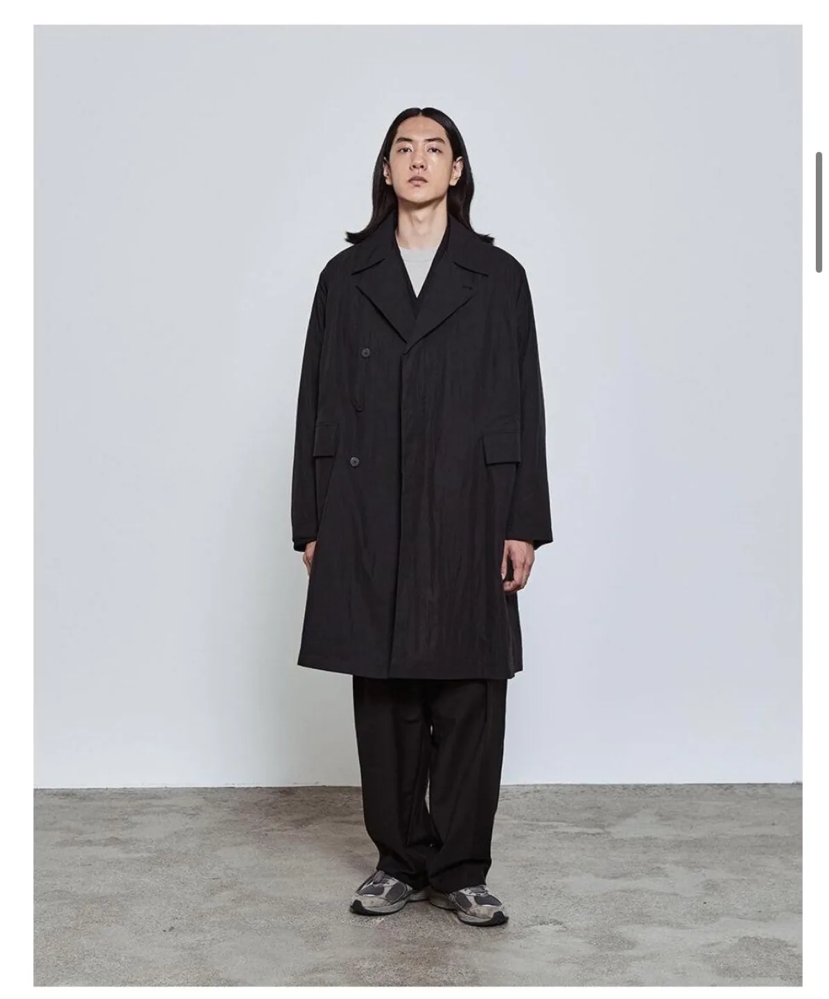 로드존그레니 패디드 나일론 트렌치코트 (L)