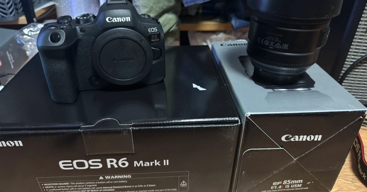 캐논 EOS R6 Mark II(R6m2), EF 85mm f/1.4L IS USM(손만두), EF-R 어댑터 | 용원동 ...