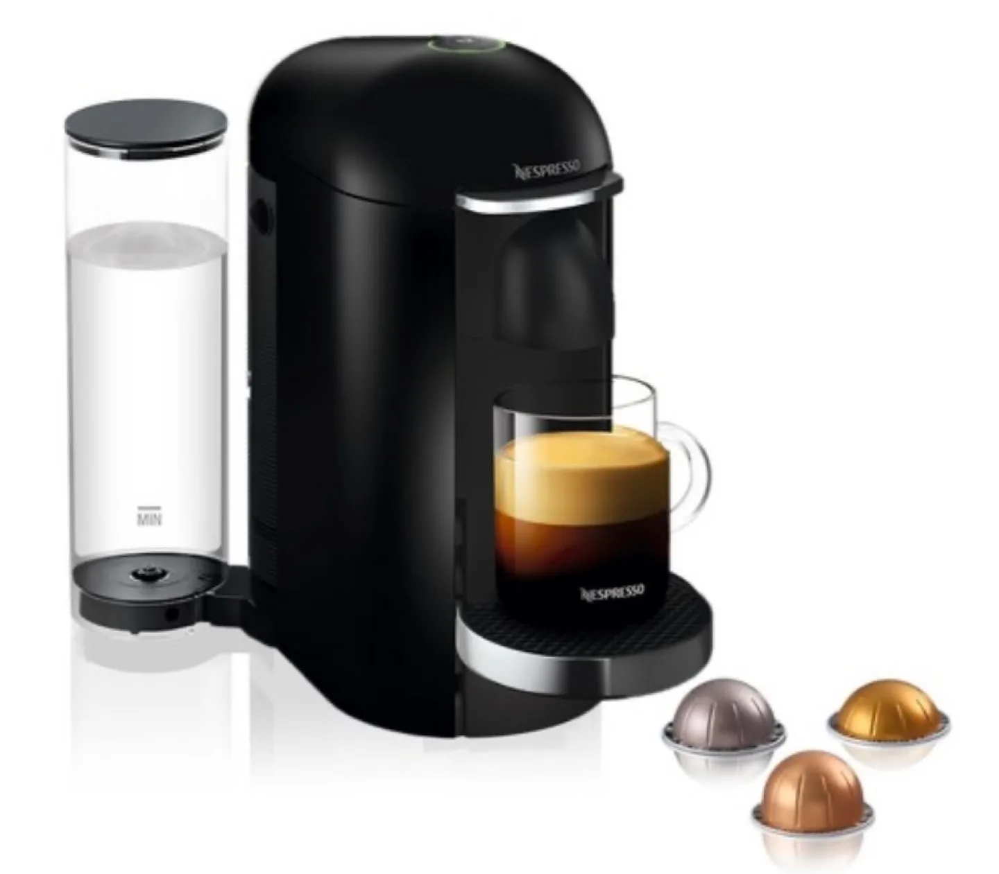 중고_네스프레소 버츄오 플러스 블랙 에스프레소 캡슐커피머신