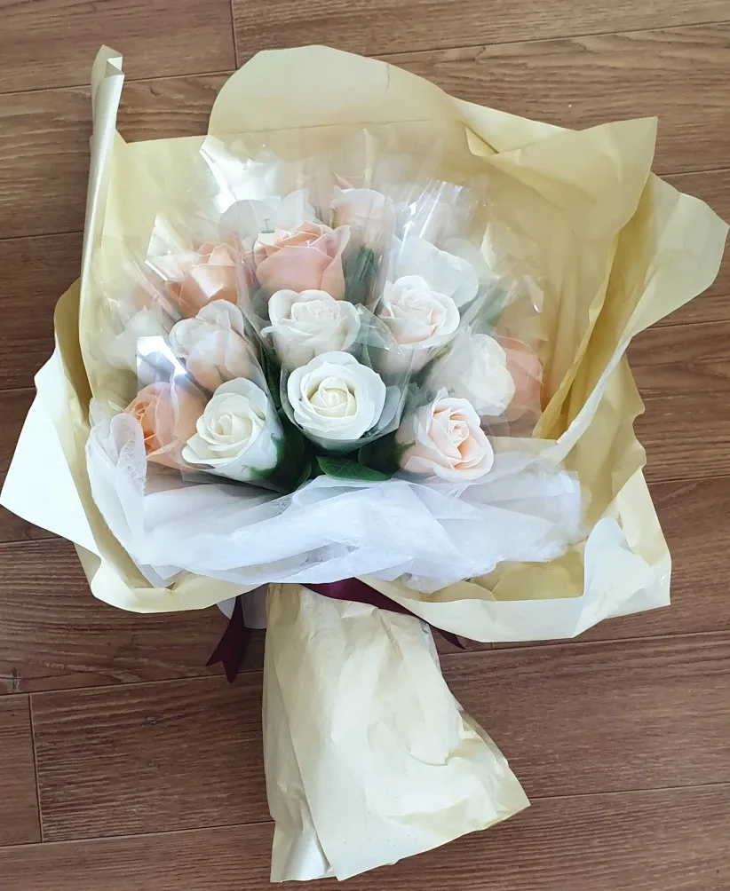 비누공예 돈꽇다발 (중고) 2개다 10000