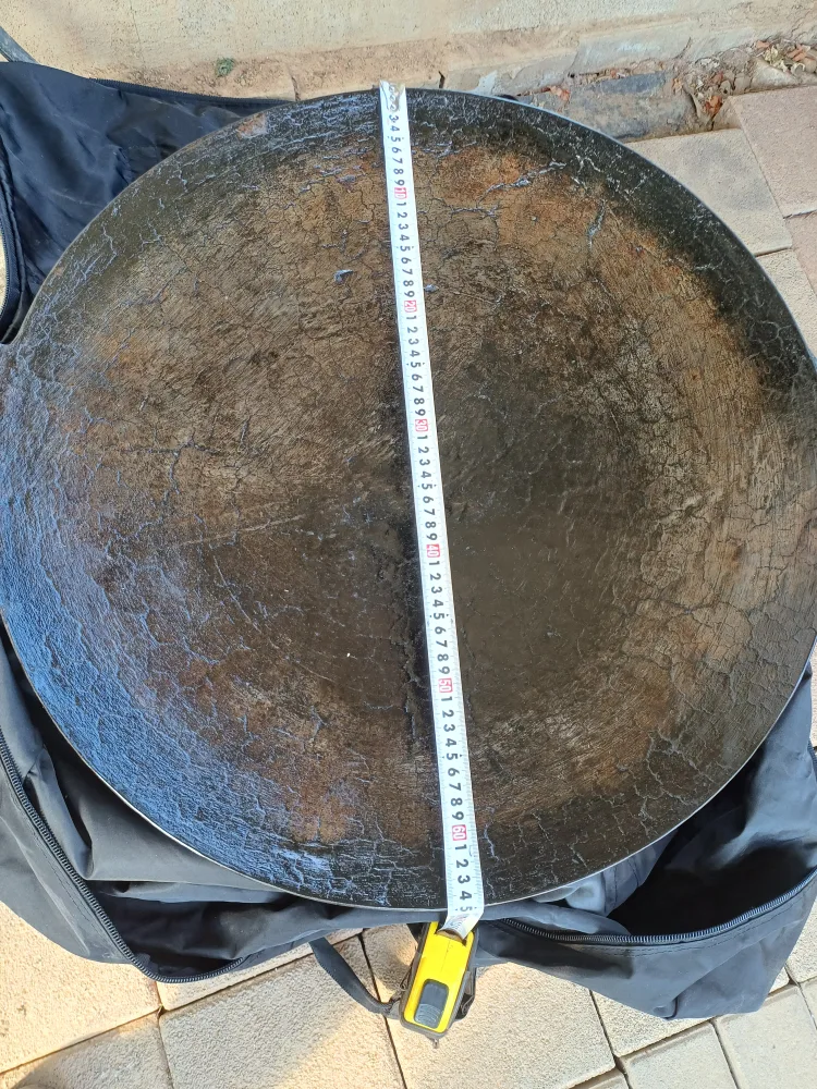 삼겹살구이 가마솥 뚜껑