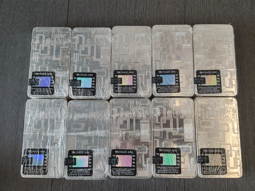 실버바 1kg 10개 은괴 일괄