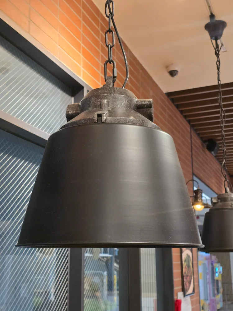 중고 급처분/ 빈티지 스타일 카페 조명/ 고급 철제 등기구/ 인테리어 조명