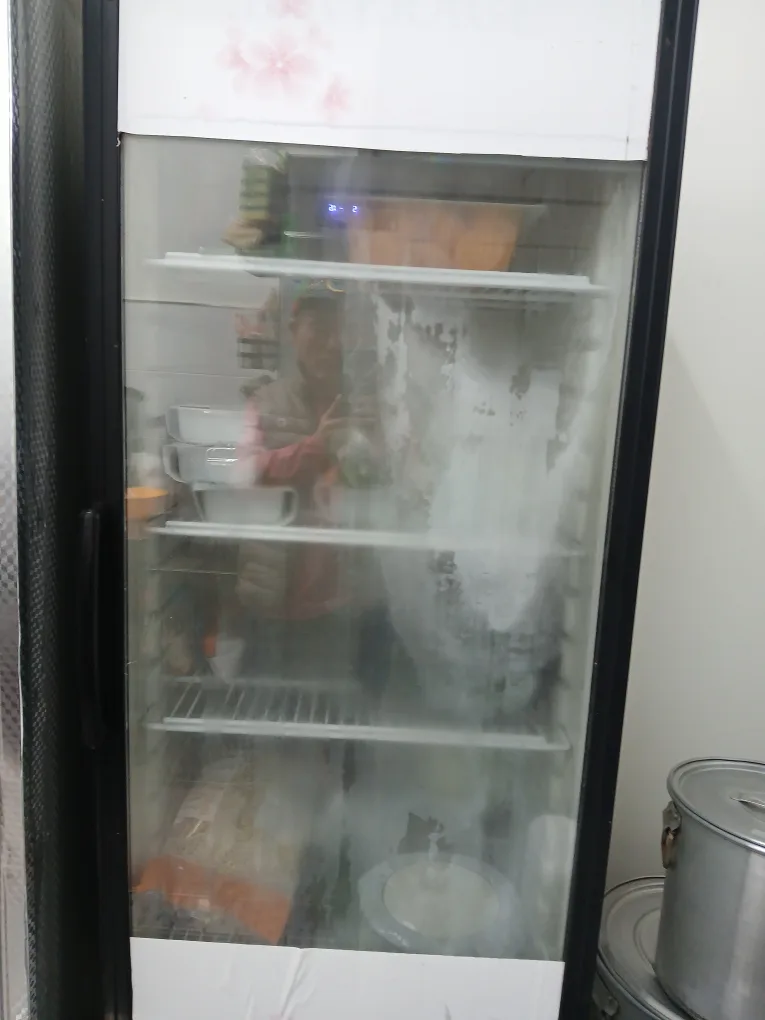 가게서 쓰던 음료 냉장고 처분