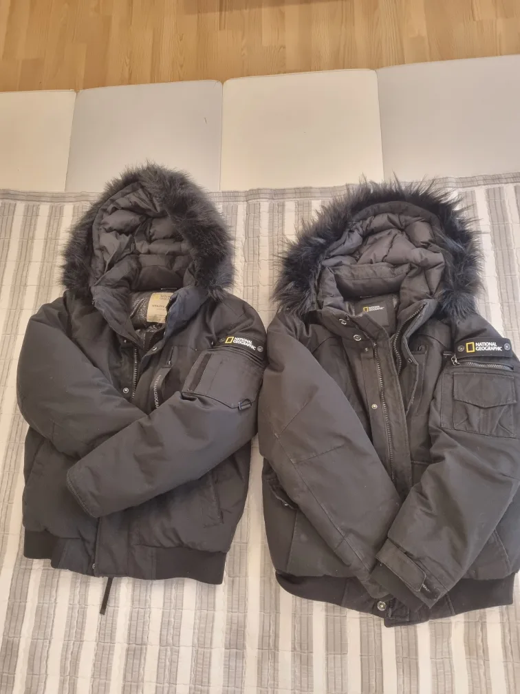 내셔널지오그래픽패딩2벌(M사이즈,L사이즈)