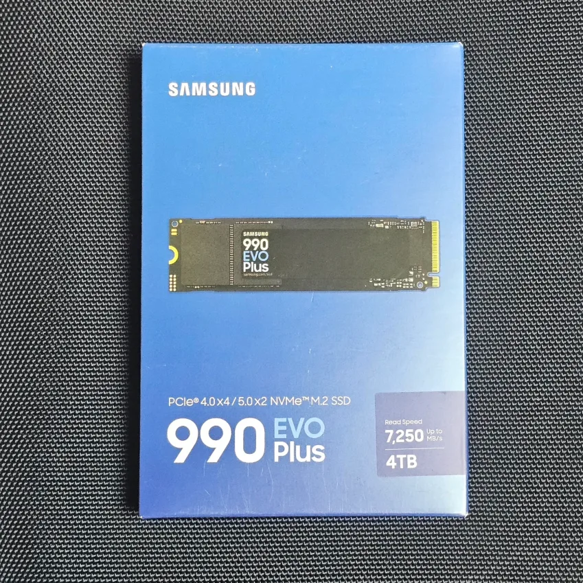 삼성 990 EVO PLUS 4TB SSD (미개봉)