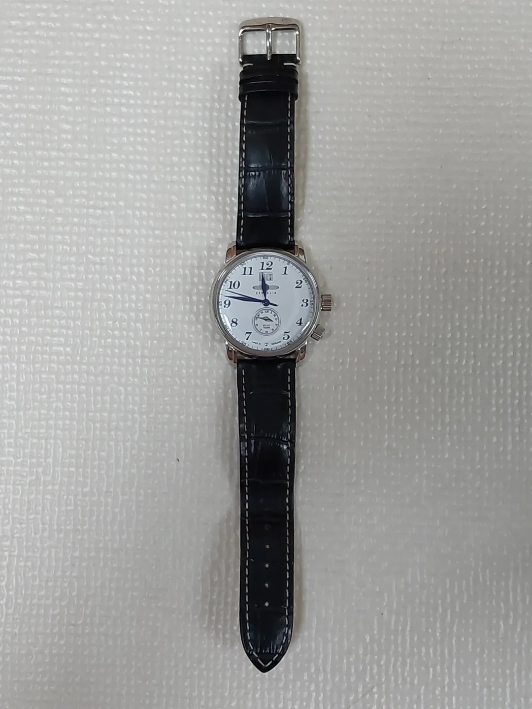 제플린 남성 손목 시계 LZ127 GRAF 쿼츠 아날로그 중고