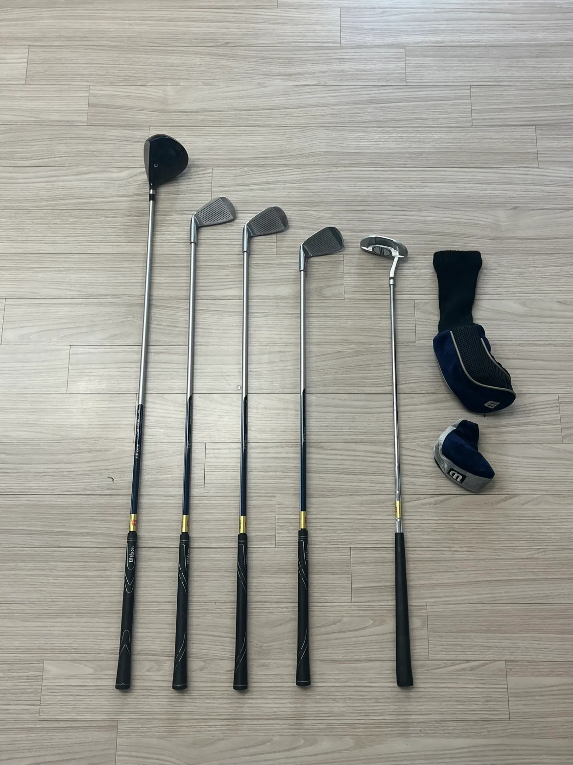 [윌슨] 중고 윌슨 주니어 골프채 풀세트 판매