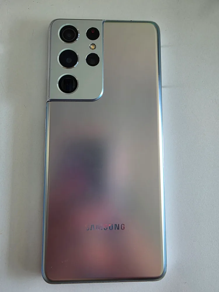 갤럭시s21 울트라 256기가 (실버) 중고폰