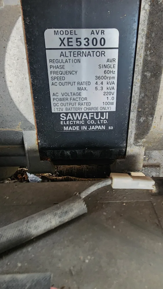 5kw  발전기 중고 팝니다