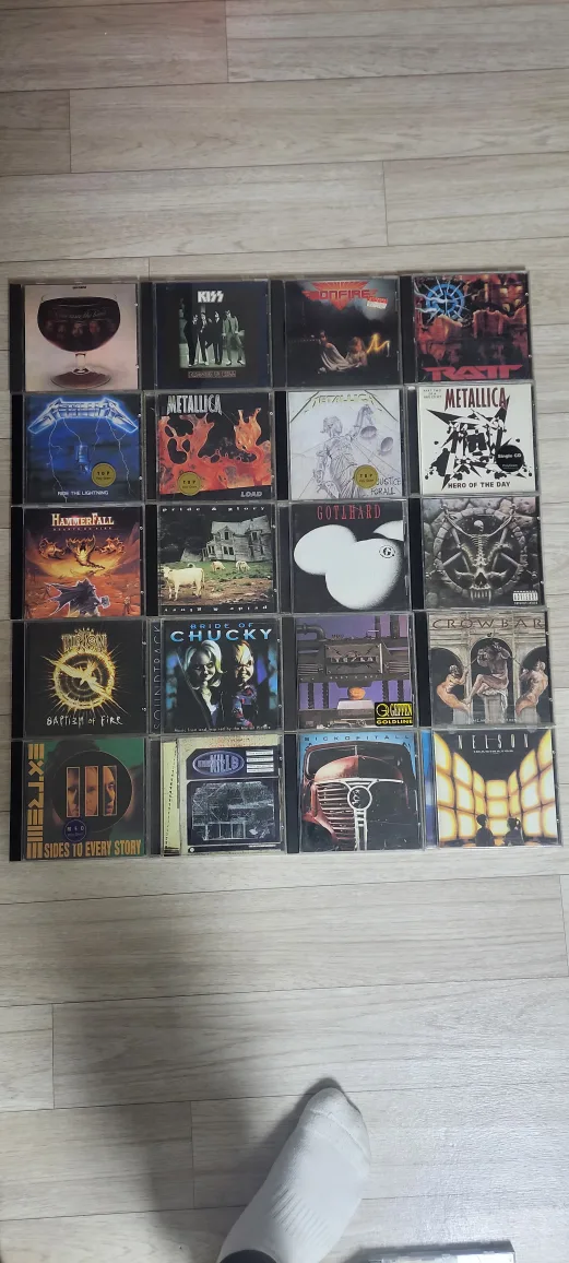외국 하드록, 헤비메탈 중고시디