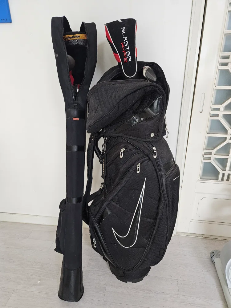 중고 골프채 판매합니다.(드라이버2개, 하프백 포함)