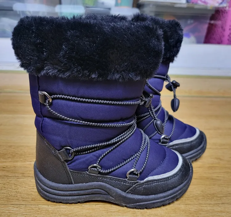 중고 어린이 베네통키즈 겨울부츠 180