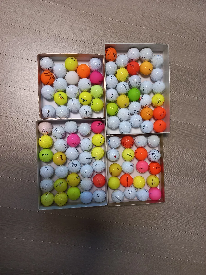 중고 ( 로스트 )골프공 100개