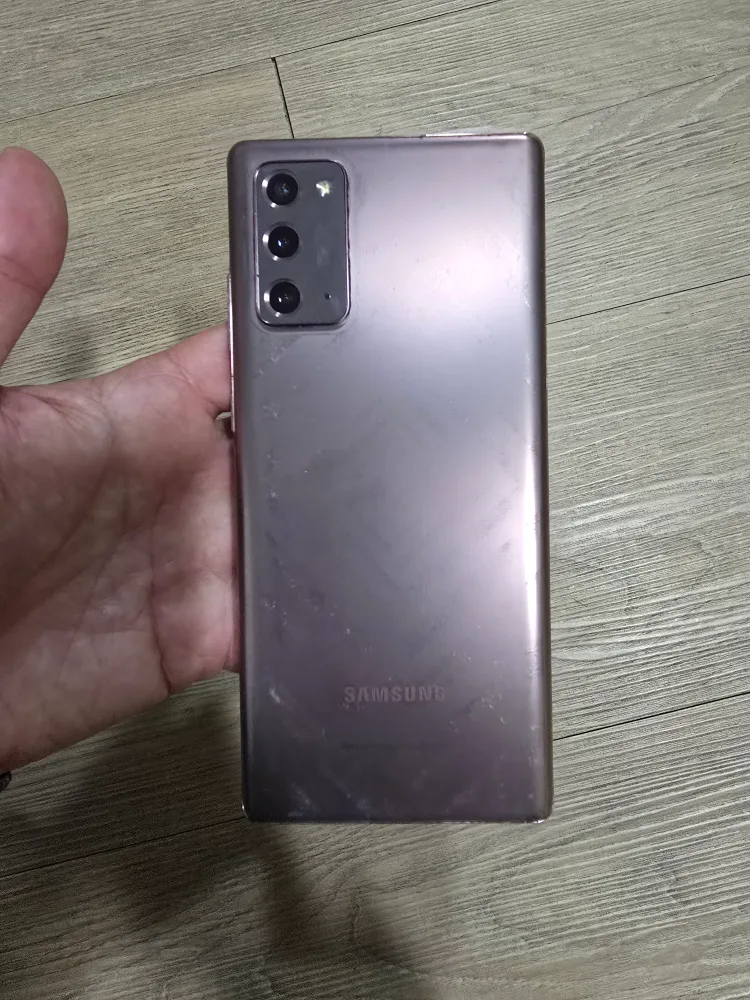 갤럭시노트20 브론즈색상 팝니다