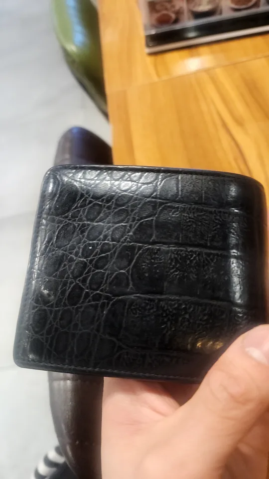 생로랑지갑 정품중고