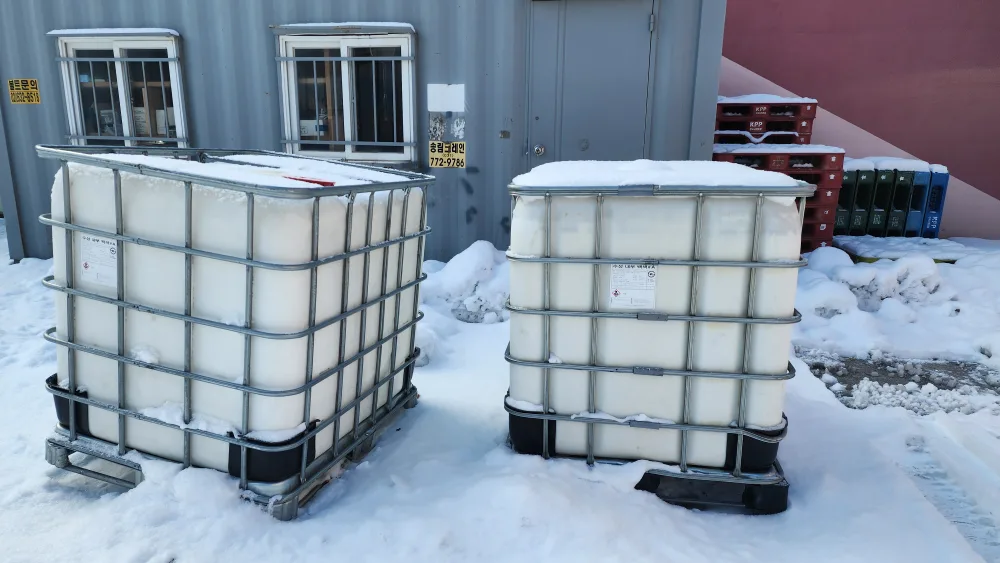 1TON 물통(중고) 판매합니다.