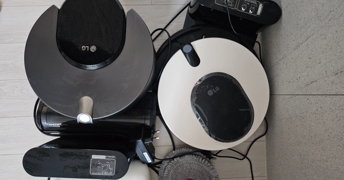 LG R9로봇청소기, M9물걸레청소기 | 대덕동 | 생활가전 | 당근 중고거래