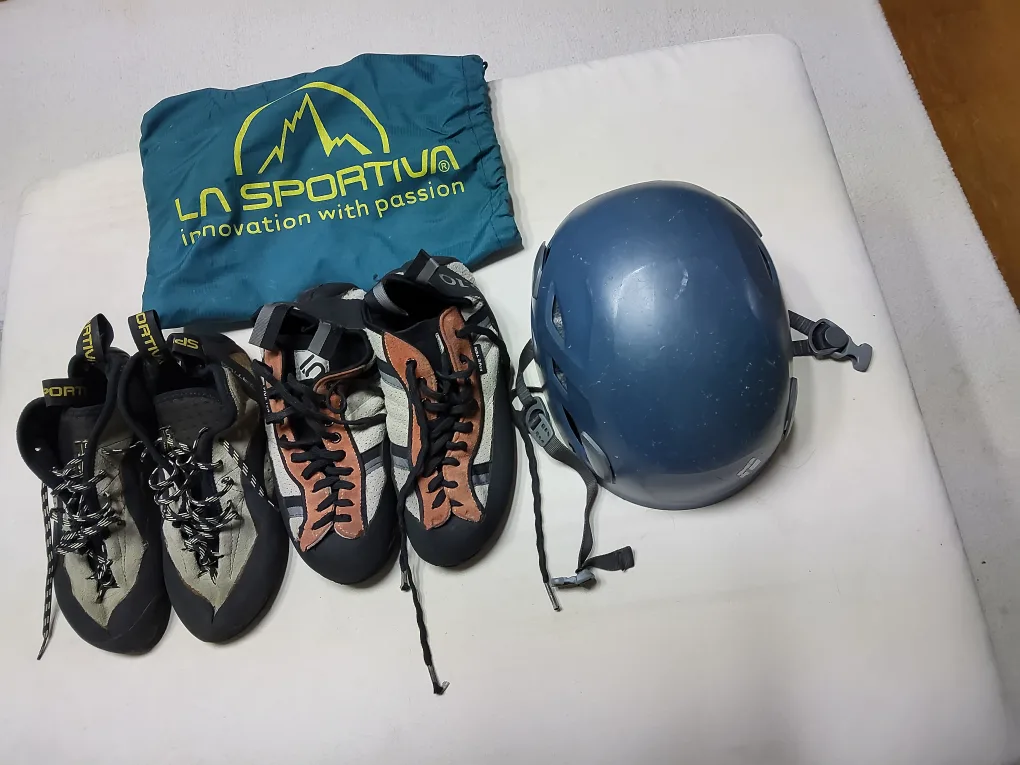 암벽장비 중고 일절