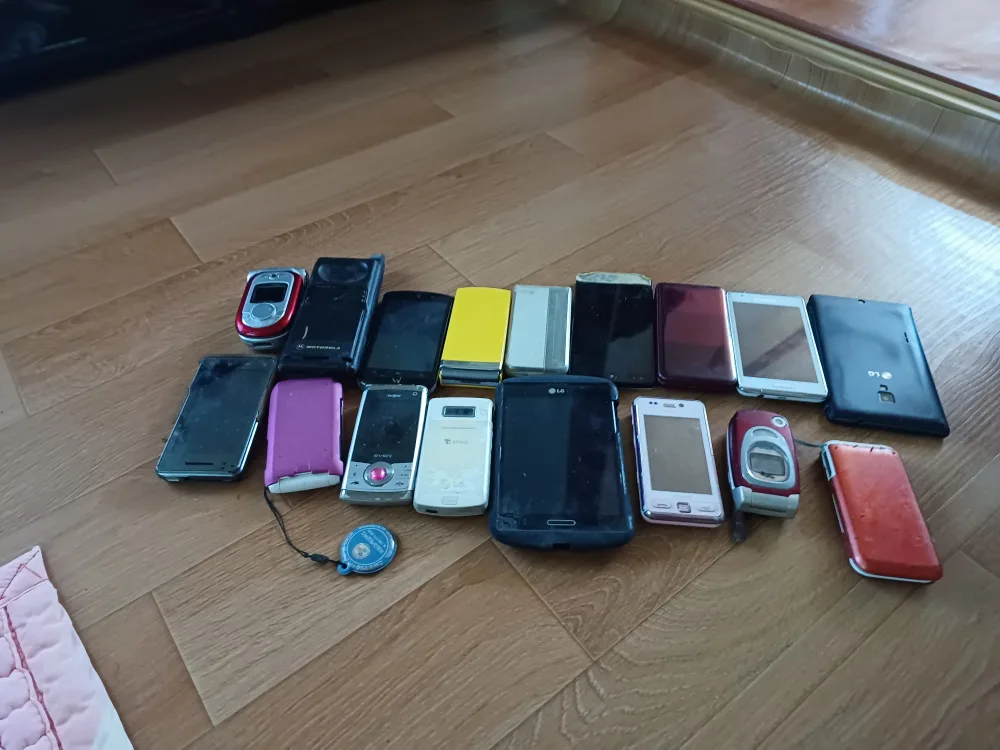 중고 휴대폰 14대 일괄