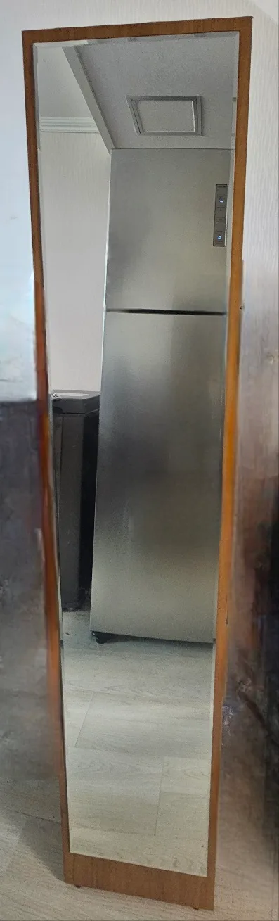 중고 전신거울 나무거울