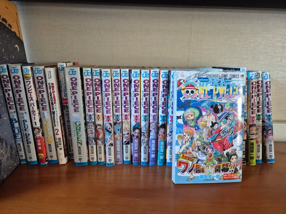 원피스 만화책(일본어) + 해설집 중고 판매 ((급처!!))