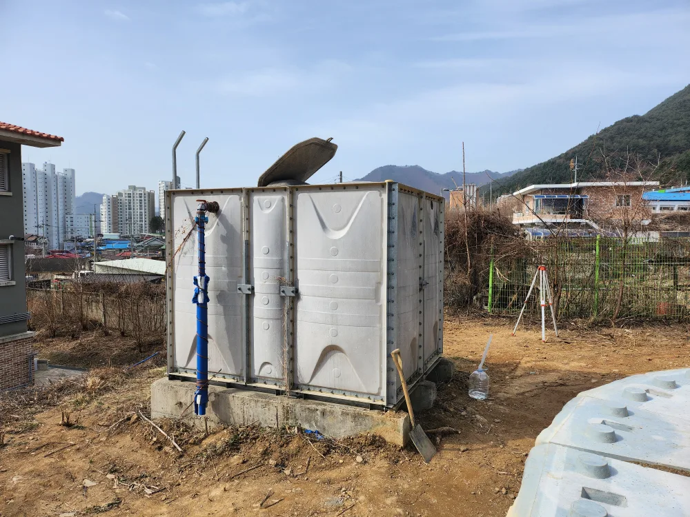 지하수 모아서 쓰던 사계절. 5톤 물통팔아요