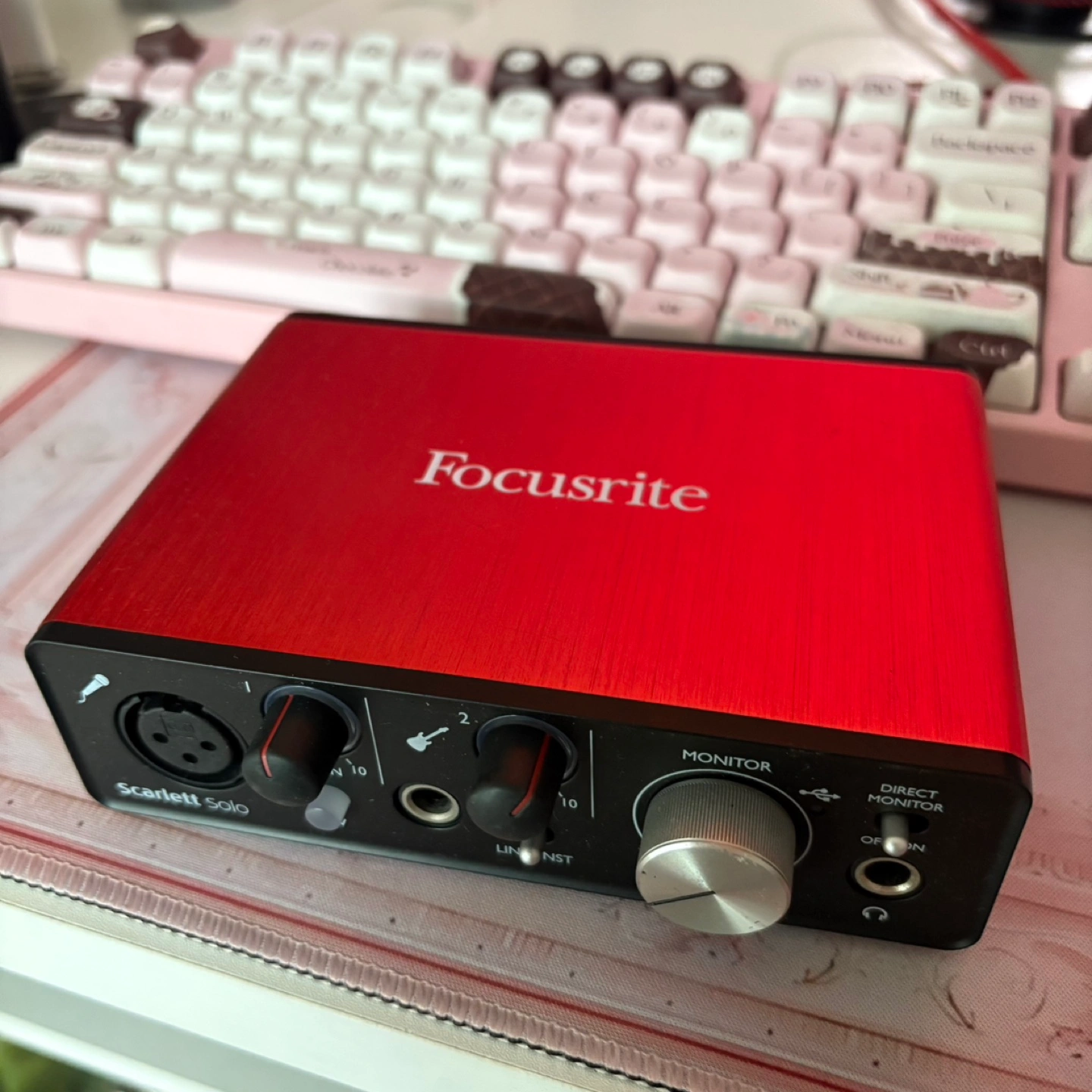 Focusrite Scarlett Solo 포커스라이트 스칼렛 솔로 오디오 인터페이스 오인페 2세대 | 디지털기기 | 당근 중고거래