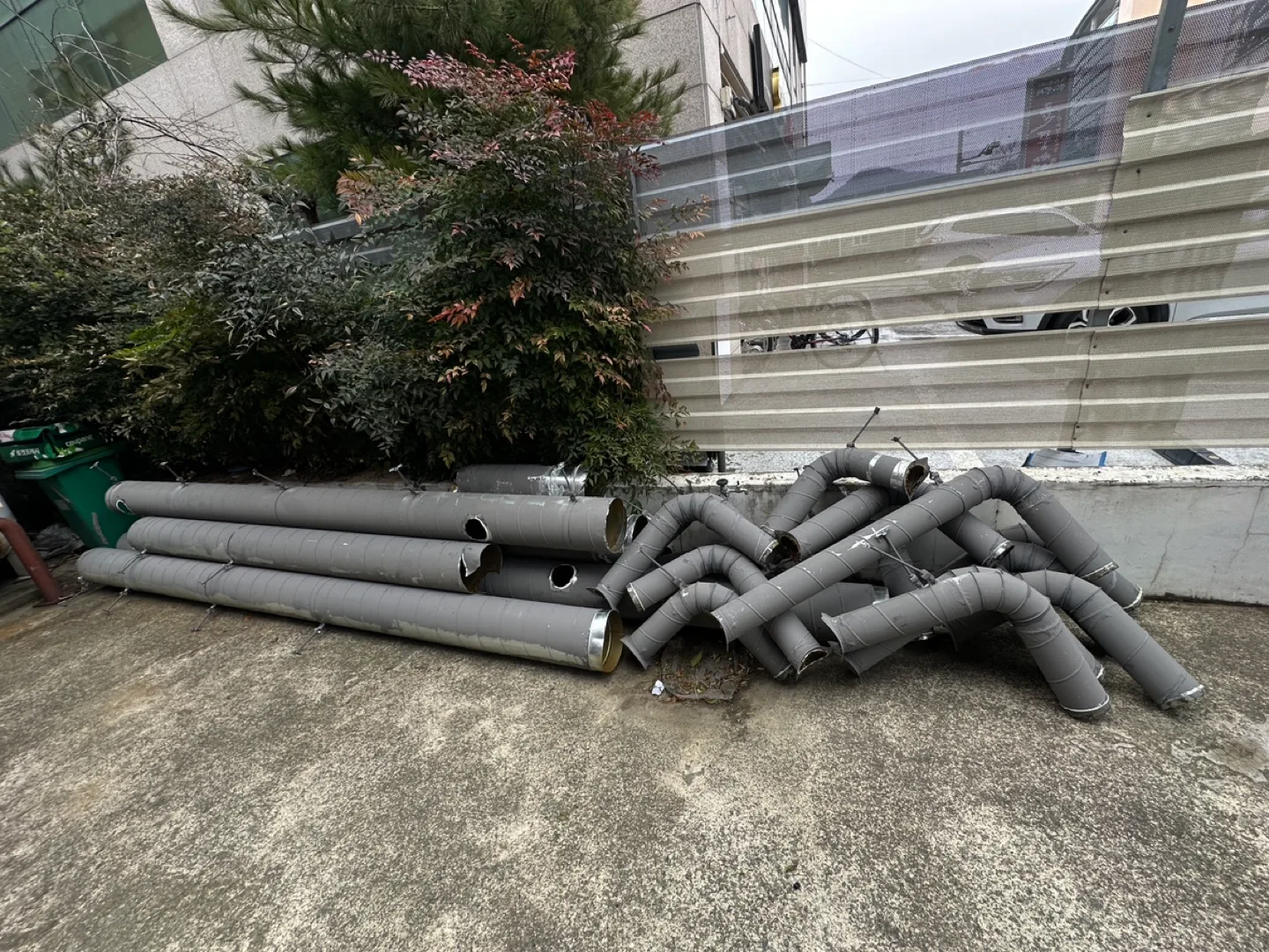 중고 배관 파이프 일괄