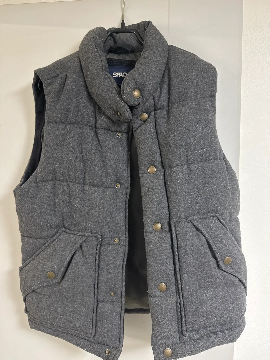 중고)스파오 남성 조끼패딩