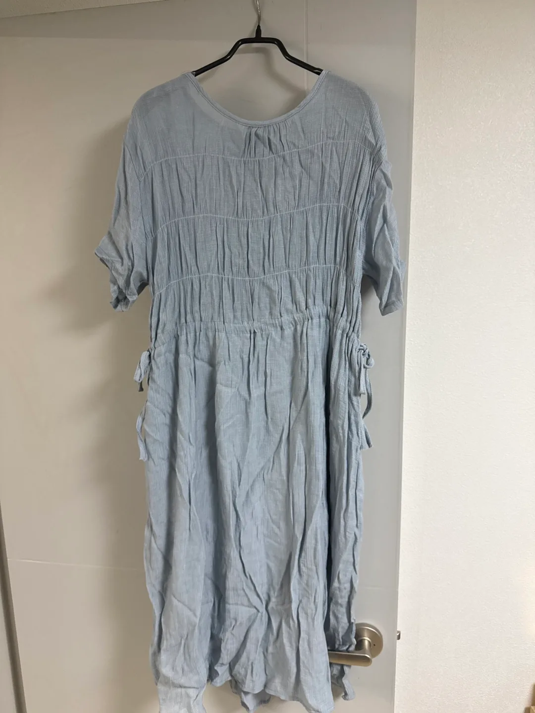 중고)여름 원피스 하늘색