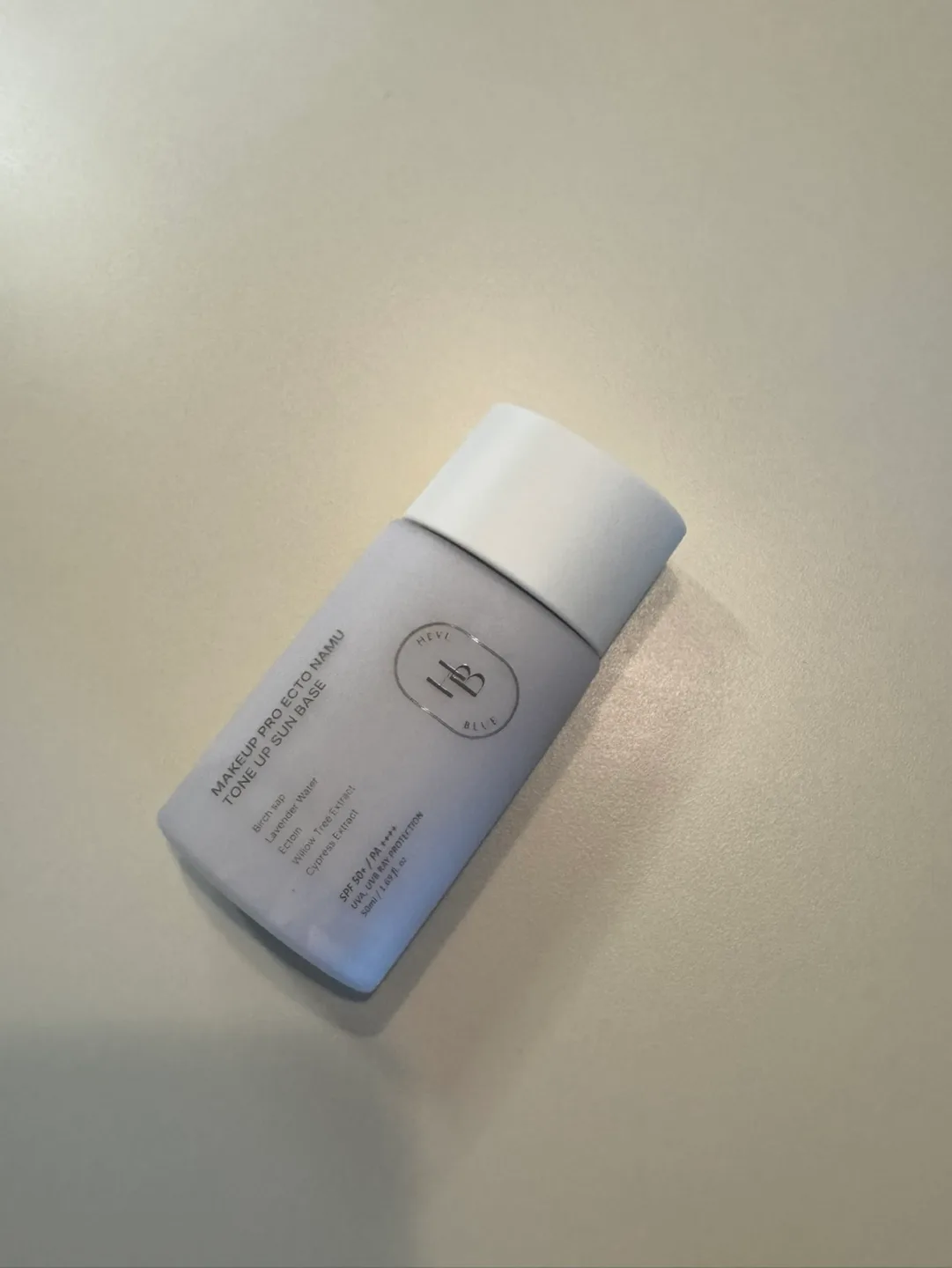 헤브블루 톤업 선베이스(메이크업 착붙 베이스)