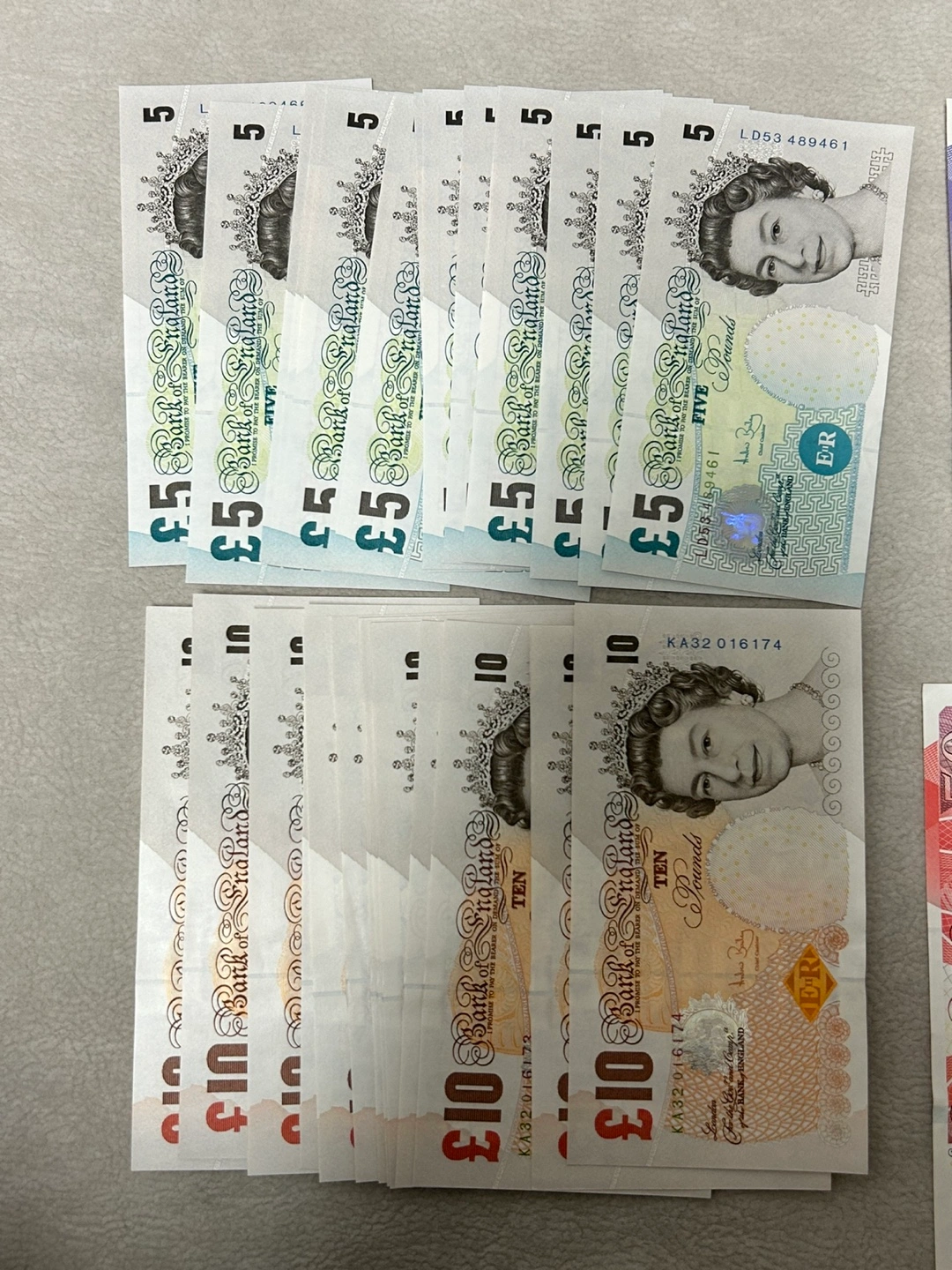 영국 파운드 지폐 판매 (560파운드) 네이버 환율 적용 | 티켓/교환권 | 당근 중고거래