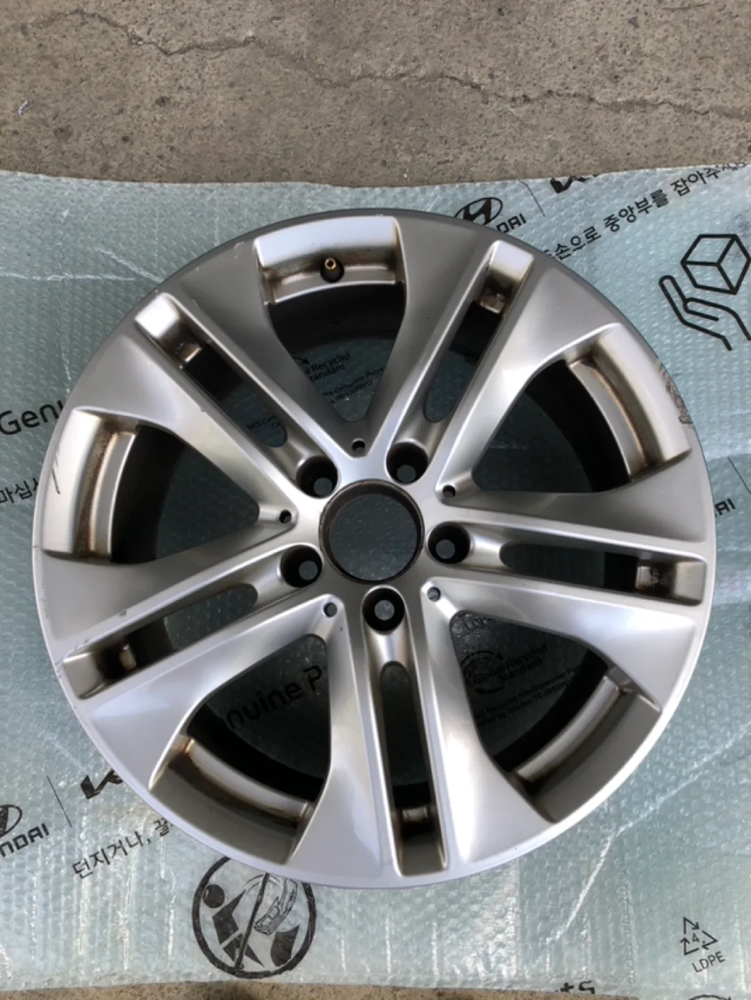 벤츠e클라스중고휠 팝니다