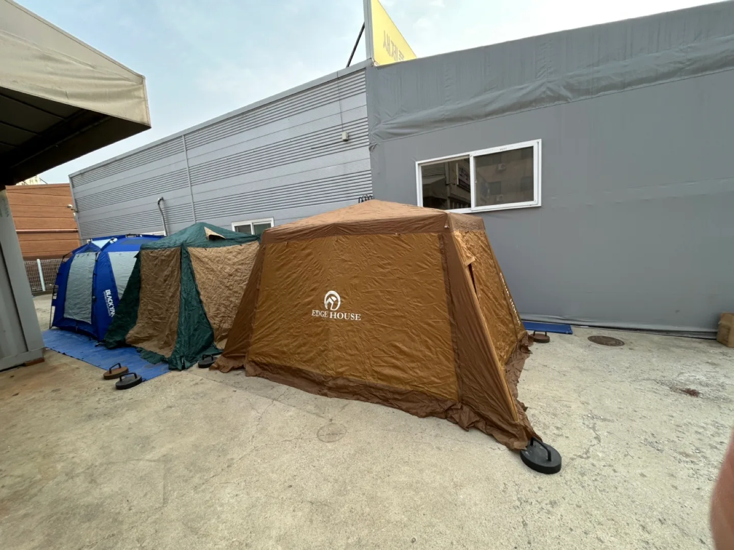 블랙야크, 버팔로, 엣지하우스 중고텐트 판매