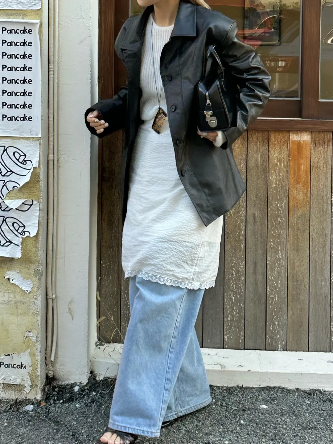 레이스 레이어드 스커트