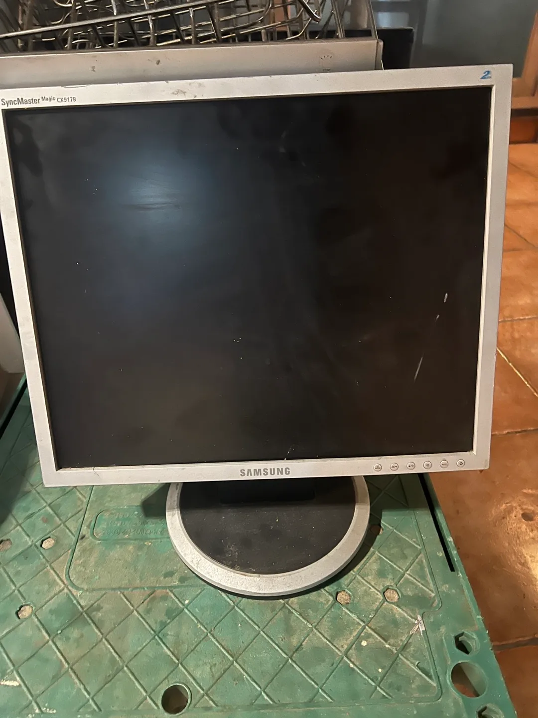 중고 모니터 4대