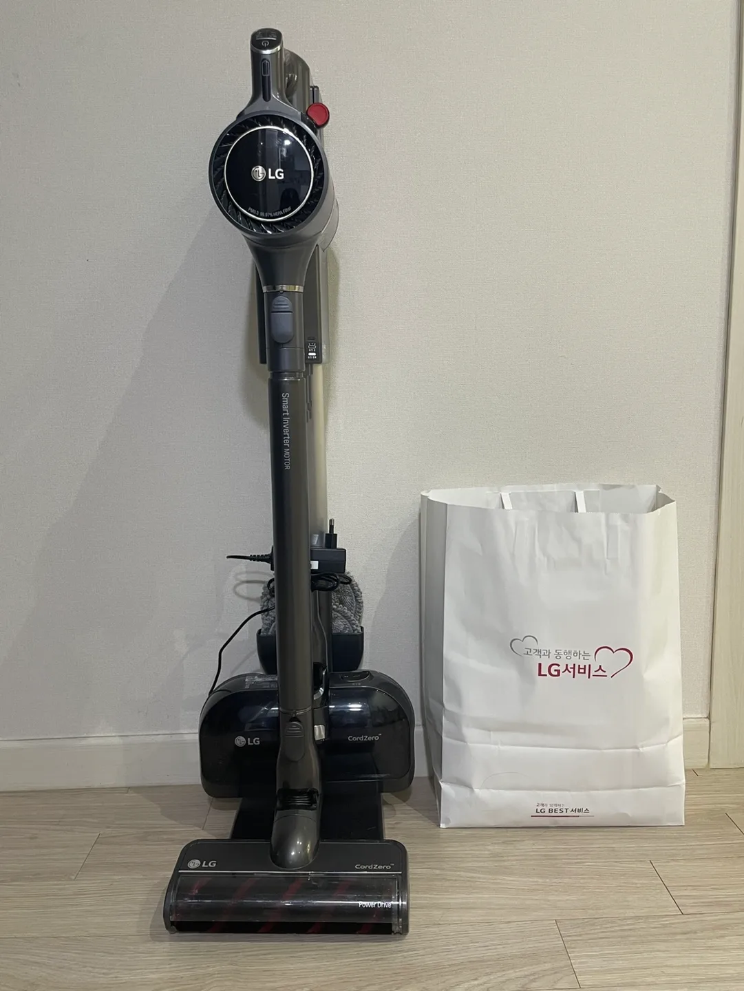 [중고] LG 코드제로 A9 청소기(물걸레 포함)